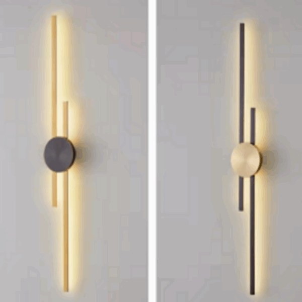 Full Copper Linear Wall Lamp - 图片 5