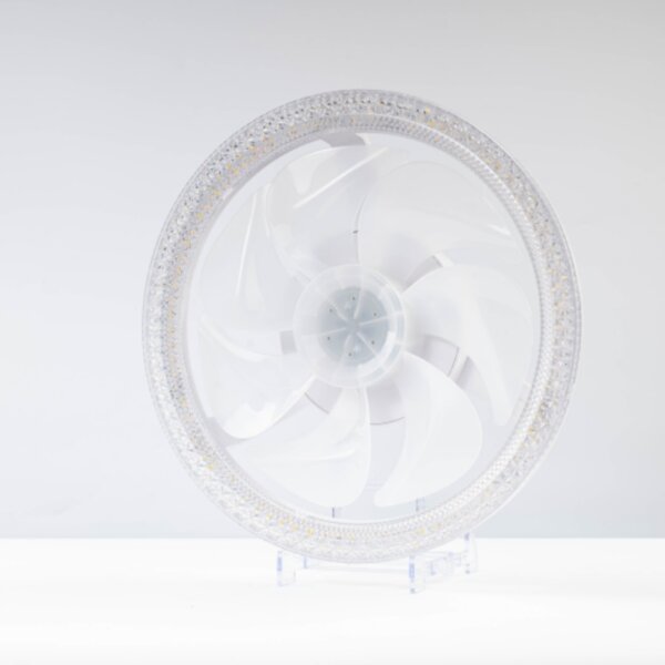 D31cm Metal PC Ceiling Fan Light - 图片 5