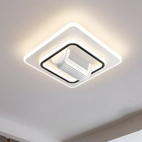 L105CM Rotated LED Ceiling Fan Light - 图片 5