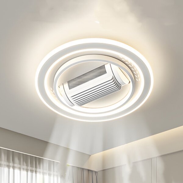 W65cm Leafless Ceiling Fan Lamp - 图片 5