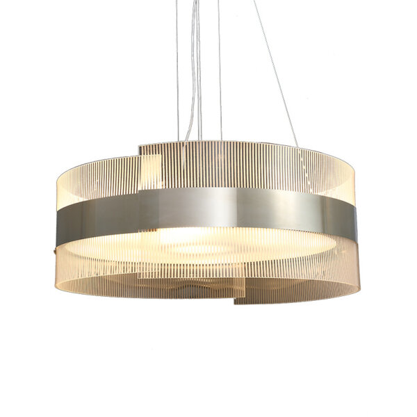 H28CM Golden Acrylic Stainless Steel Pendant Lamp - 图片 5