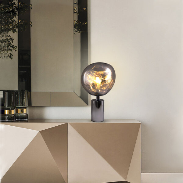 PVC Metal Lava LED Table Light - 图片 5