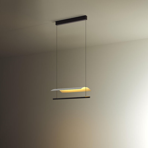 Linear Iron LED Pendant Lamp - 图片 5