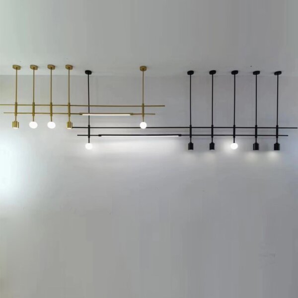 Iron Aluminum Long Pendant Light - 图片 5