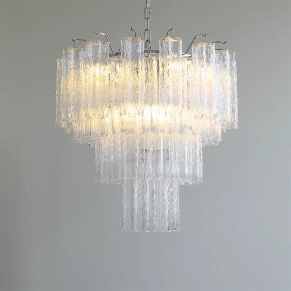 4-12 Heads Clear Glass Pendant Light - 图片 5
