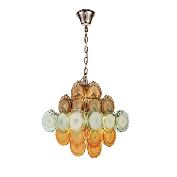 E14 Chrome Glass Pendant Lamp - 图片 5