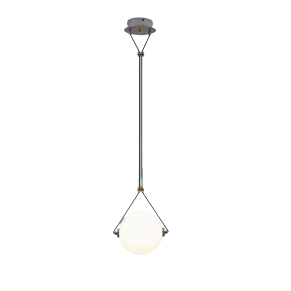 D24CM Glass Ball Pendant Lamp - 图片 6
