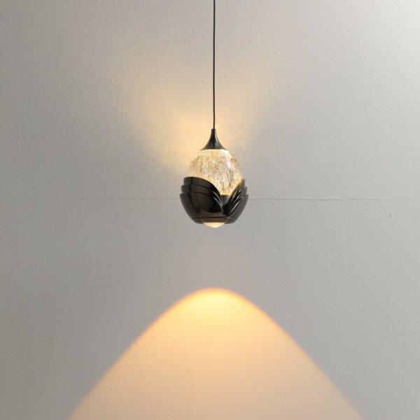 7W Aluminum Acrylic LED Pendant Light - 图片 6