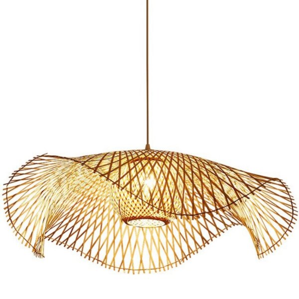 E27/E26 Luxury Wood Pendant Lamp - 图片 6