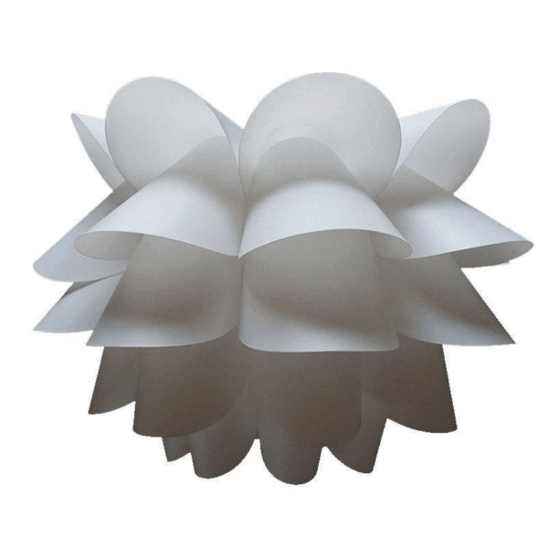 Iron Acrylic Lotus Pendant Light - 图片 6