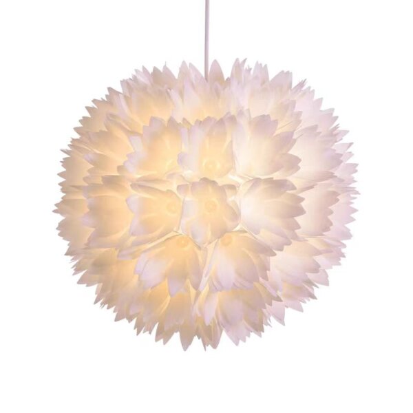 Acrylic Flower Pendant Lamp - 图片 6