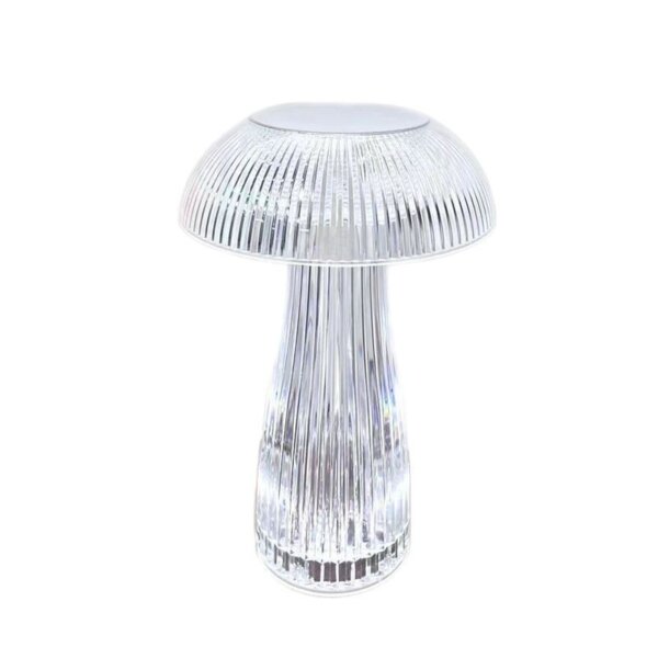 USB Transparent Crystal Jellyfish LED Table Lamp - 图片 6