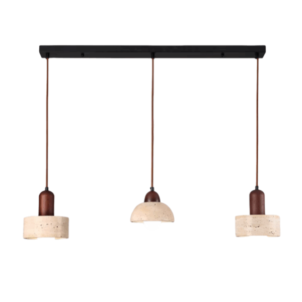 E27/E26 Yellow Brown Pendant Light - 图片 6