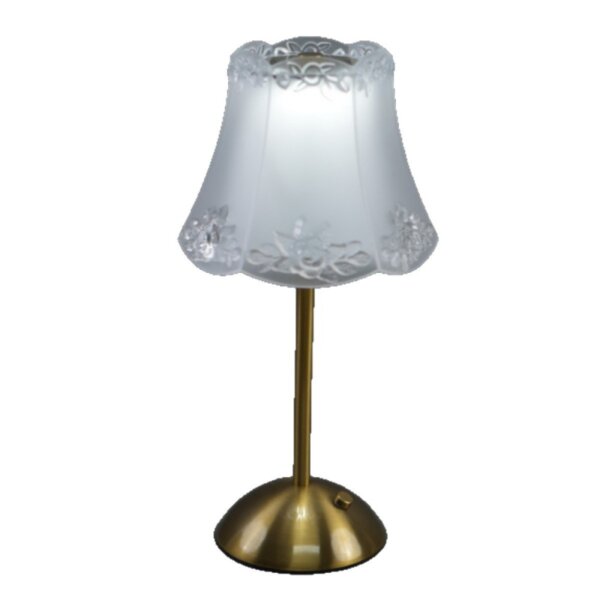 H32cm USB Pink Rose Table Light - 图片 6