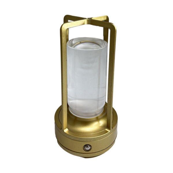 Golden Silver Black Lantern LED Table Lamp - 图片 6
