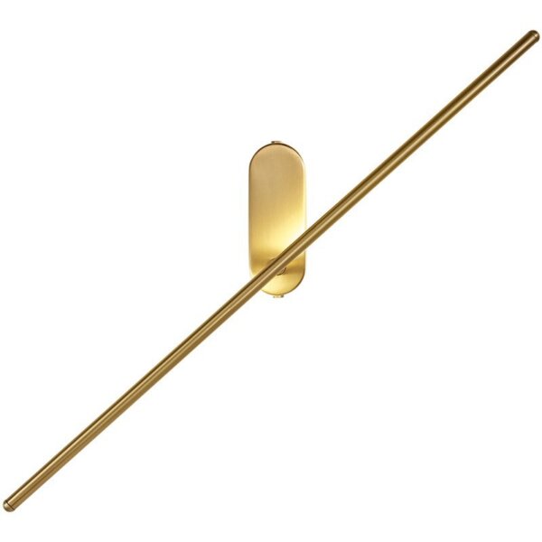 Any Angle Golden Black Linear Wall Lamp - 图片 6