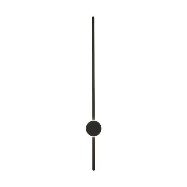 Silicone Golden Black Linear Wall Lamp - 图片 6
