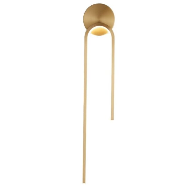 H55cm Iron Copper LED Wall Light - 图片 6