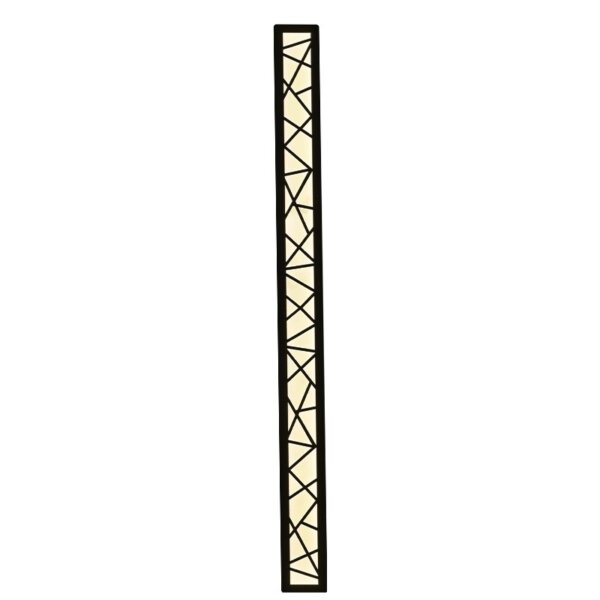 Iron Acrylic Black LED Wall Lamp - 图片 6