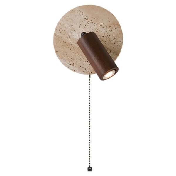 GU10 Natural Marble Stone Wall Lamp - 图片 6