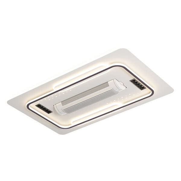 L105cm Remote Control Ceiling Fan Light - 图片 6