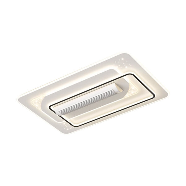 W68cm Leafless LED Ceiling Fan Light - 图片 6