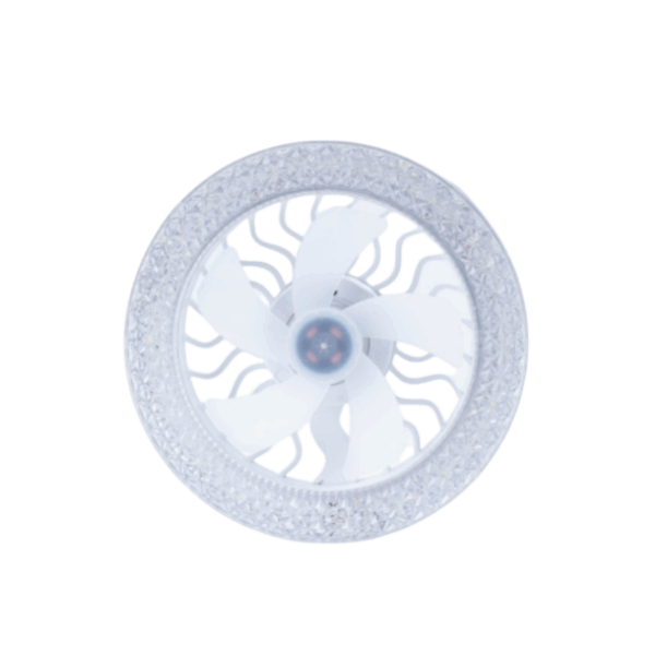 Remote Control Mini Ceiling Fan Light - 图片 6