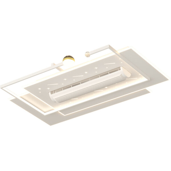 W68CM Bladeless Silent Ceiling Fan Lamp - 图片 6