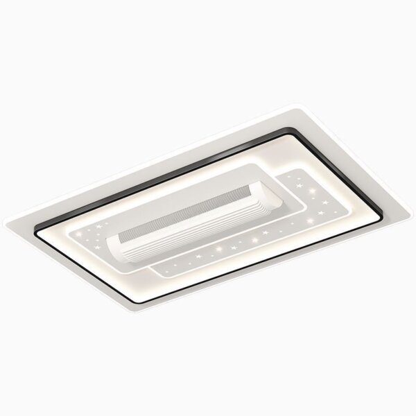 D50cm Leafless Remote Ceiling Fan Light - 图片 6