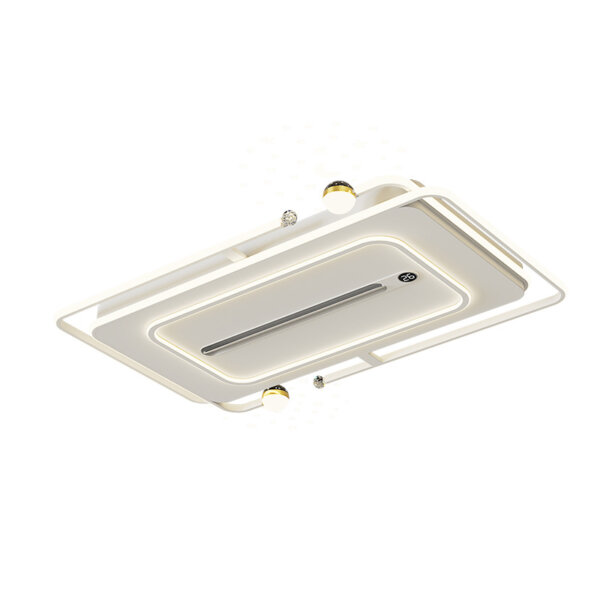 L105cm LED Silent Ceiling Fan Light - 图片 6