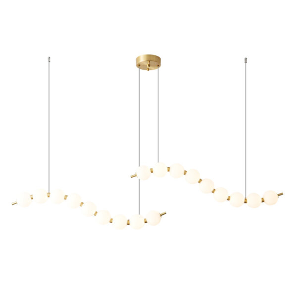 10-15 Heads PE Ball LED Pendant Lamp - 图片 6