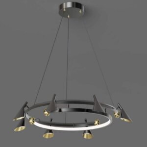 E27/E26 Aluminum Iron Pendant Lamp