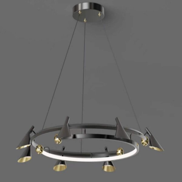 E27/E26 Aluminum Iron Pendant Lamp