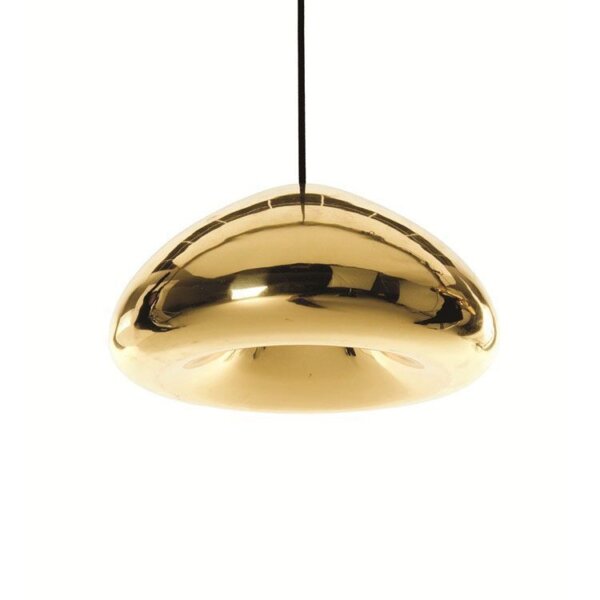 E27/E26 Gold Silver Gray Lava Glass Pendant Lamp - 图片 6