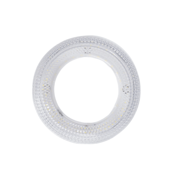 H4cm Round Rectangular Plastic Ceiling Light - 图片 6