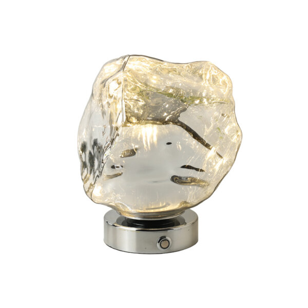 H20cm Aluminum Glass Table Light - 图片 6