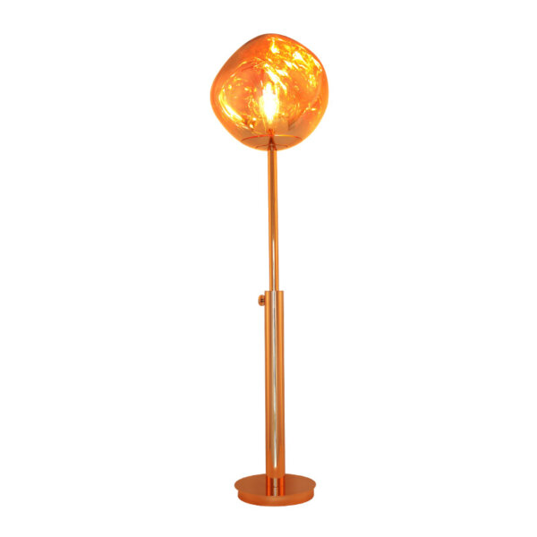 H145cm Metal PVC Lava LED Floor Lamp - 图片 6