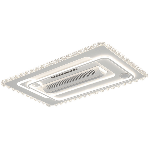 Mute Home Vaneless Ceiling Fan Light - 图片 6