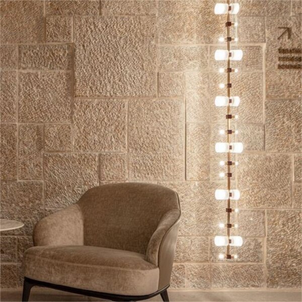 Stainless Steel Acrylic Long Pendant Light - 图片 6