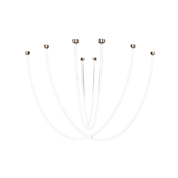 Long Strip Linear White Pendant Light - 图片 6