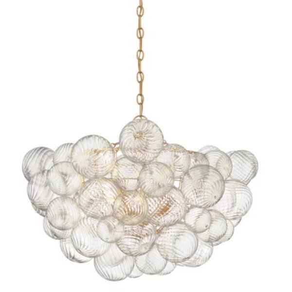 5-12 Heads Bubble Ball Glass Pendant Lamp - 图片 6