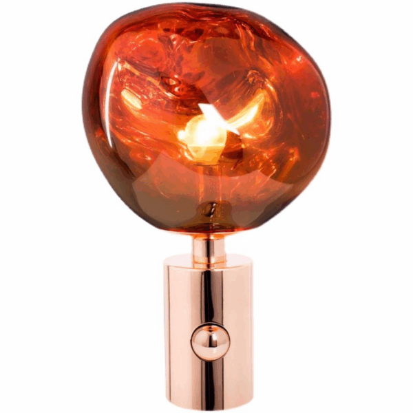 PVC Metal Lava LED Table Light - 图片 6