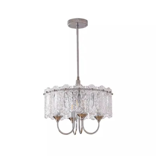 4-9 Heads Round Glass Pendant Lamp - 图片 6
