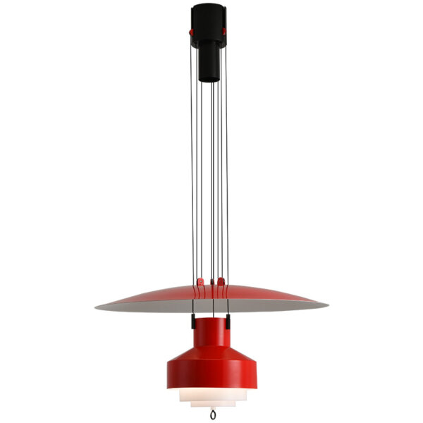 H80-200CM Black Green Red Hardware Pendant Lamp - 图片 6