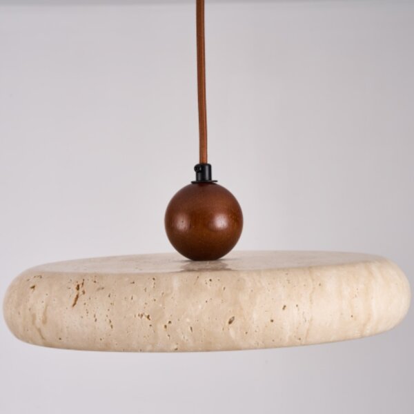 H13cm Natural Stone LED Pendant Light - 图片 7