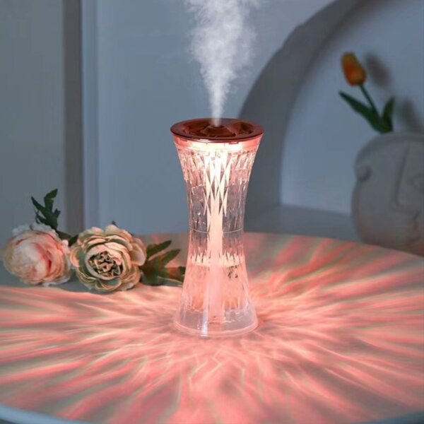Crystal USB Air Humidifier Table Lamp - 图片 7