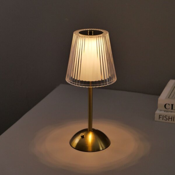 Copper USB LED Table Light - 图片 8