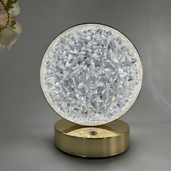 Golden Star Moon LED Table Light - 图片 10