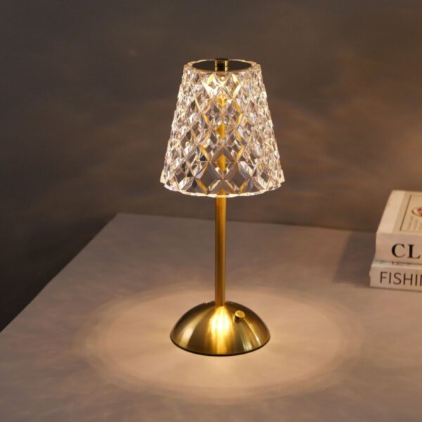 Copper USB LED Table Light - 图片 11
