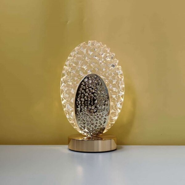 Golden Star Moon LED Table Light - 图片 12